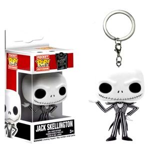 Funko POP! The Nightmare Before Christmas: Jack (Metallic) Keychain